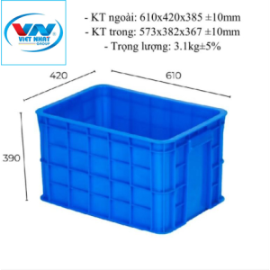 Sóng nhựa VN03-HK 610 × 420 × 310 mm