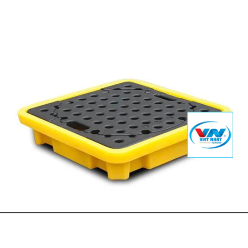 Pallet nhựa chống tràn 680 × 680 × 150 mm