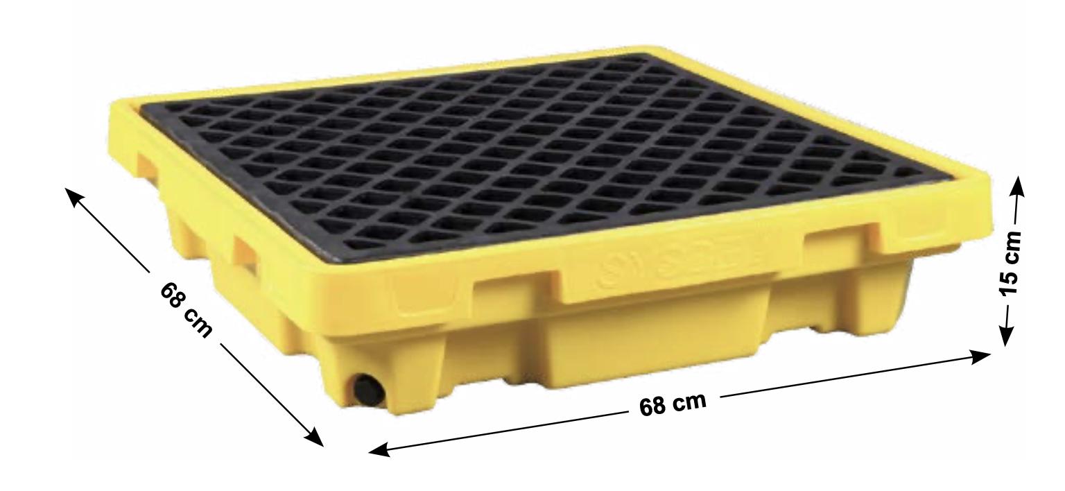 Pallet nhựa chống tràn