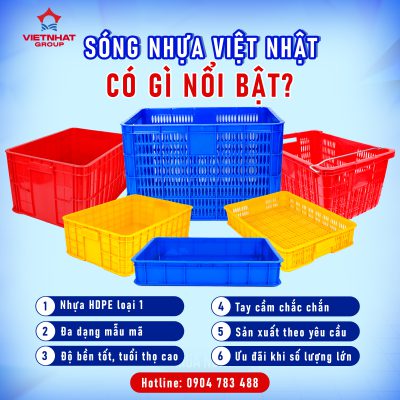 Sóng nhựa Việt Nhật có gì nổi bật?