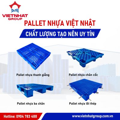 Những ưu điểm của Pallet nhựa Việt Nhật